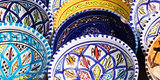 Colourful Arabic ceramic bowls